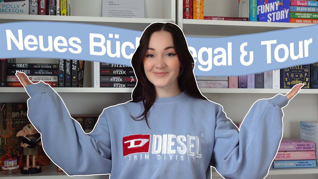Ich baue mein neues Bücherregal auf & zeige euch alle meine Bücher! 🛠️📚✨ // bookmas 02