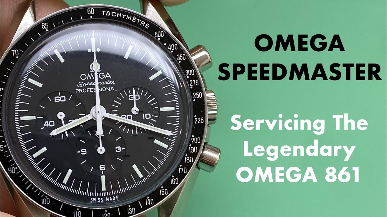 Servicing The Legendary OMEGA Speedmaster '861'