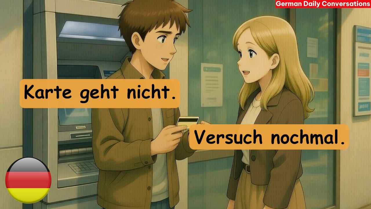 10 Простых Немецких Разговоров для Начинающих | Диалоги Из Реальной Жизни на Немецком (A1–A2) 2