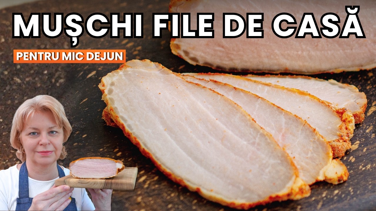 Mușchi file de casă la cuptor – fără aditivi, doar carne și condimente