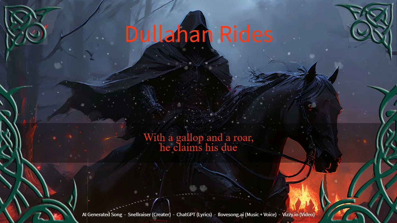 Celtic Folklore - Dullahan Rides (With Lyrics)
