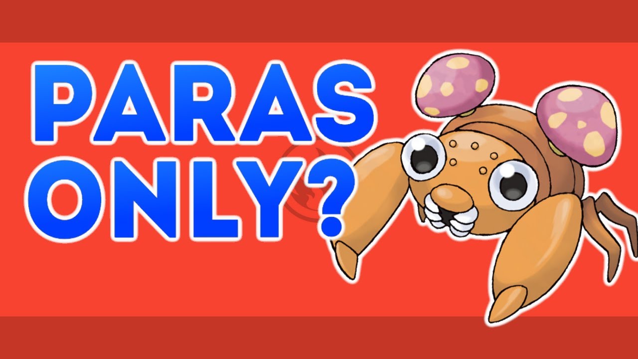 Can you beat Pokémon FIRE RED using only a PARAS? (NO ITEMS)