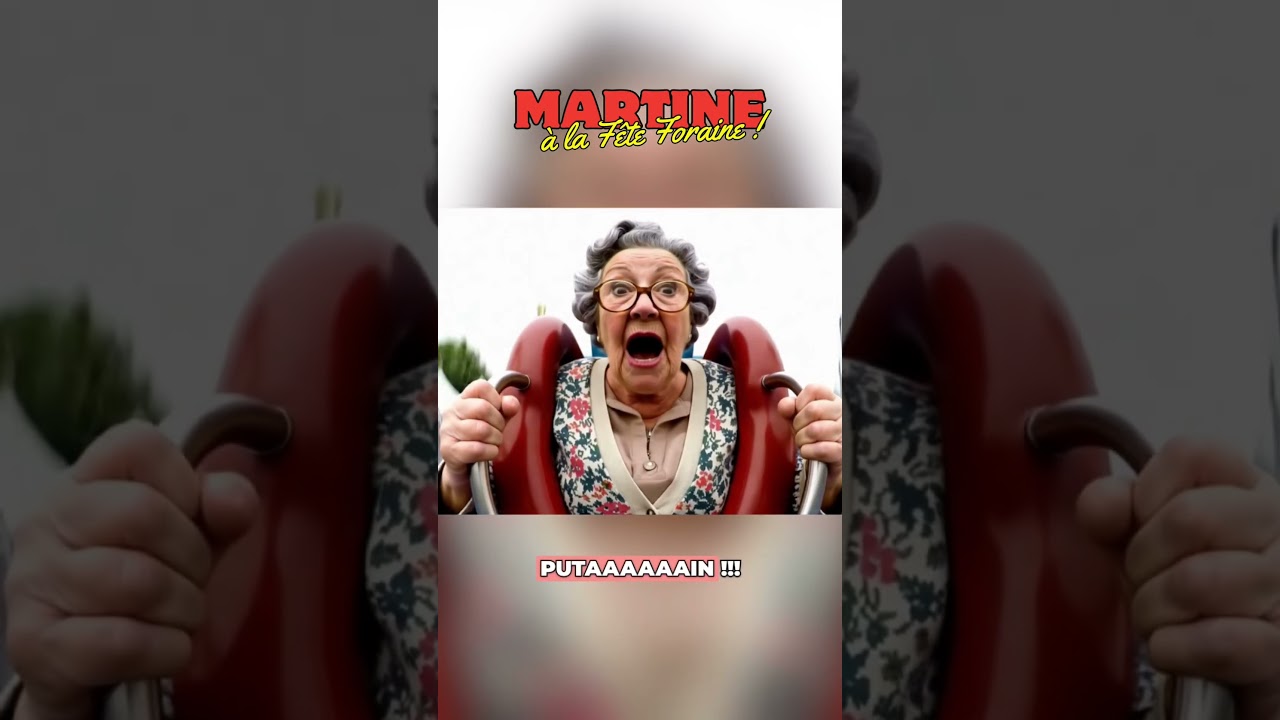 Martine &agrave; la f&ecirc;te foraine 🎡🎟️ #drole #humour #ias #veo3 #vlog