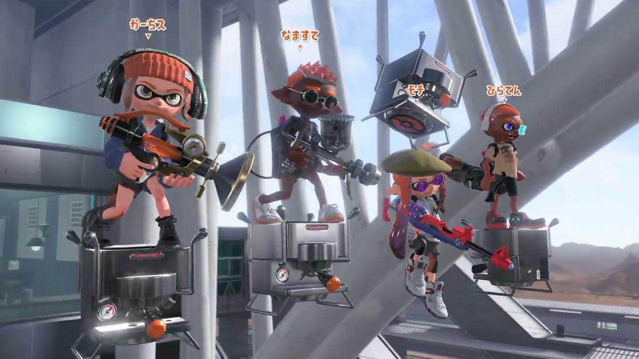 スプラトゥーン３　その６０　武器紹介　キャンピングシェルター・キャンピングシェルターソレーラ編