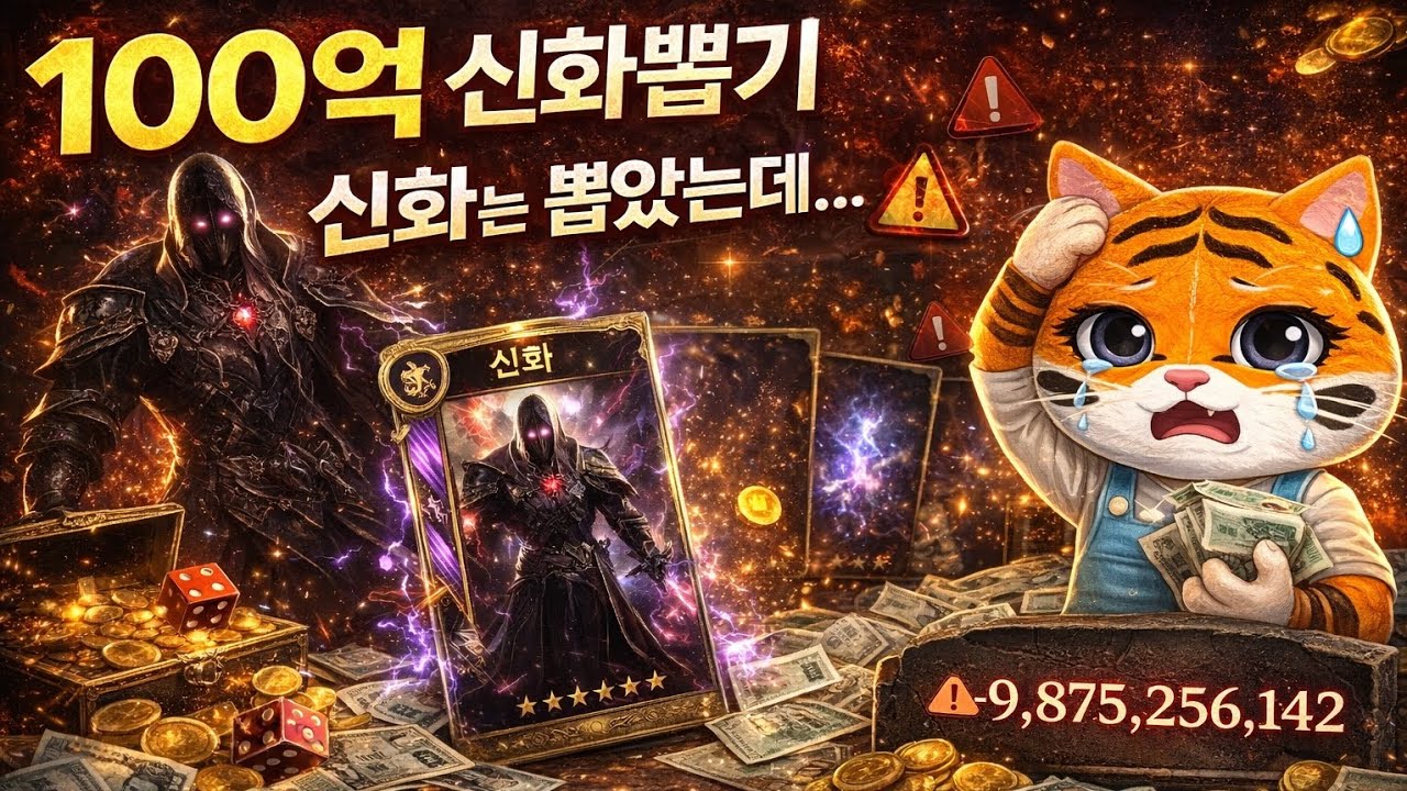 신화는 뽑았다… 문제는 그 다음이었다｜100억 신화 뽑기  《리니지w》