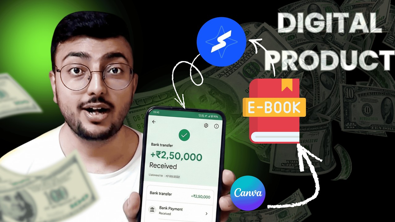 Make ₹50,000/Month Selling Digital Products | Complete Canva + Superprofile Tutorial for Beginners