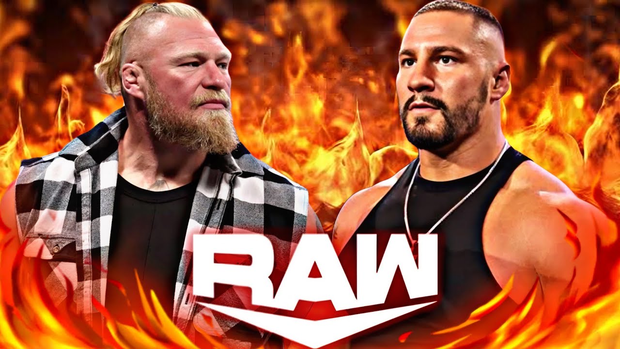 Bron Breakker vs. Brock Lesnar Full Match: WWE RAW 2025
