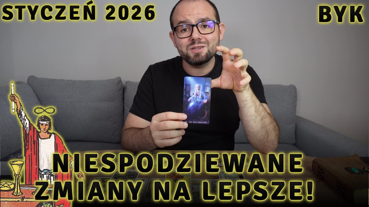 BYKU! Od Teraz Będzie ŁATWIEJ! 🔮 Byk Styczeń 2026 Tarot Horoskop
