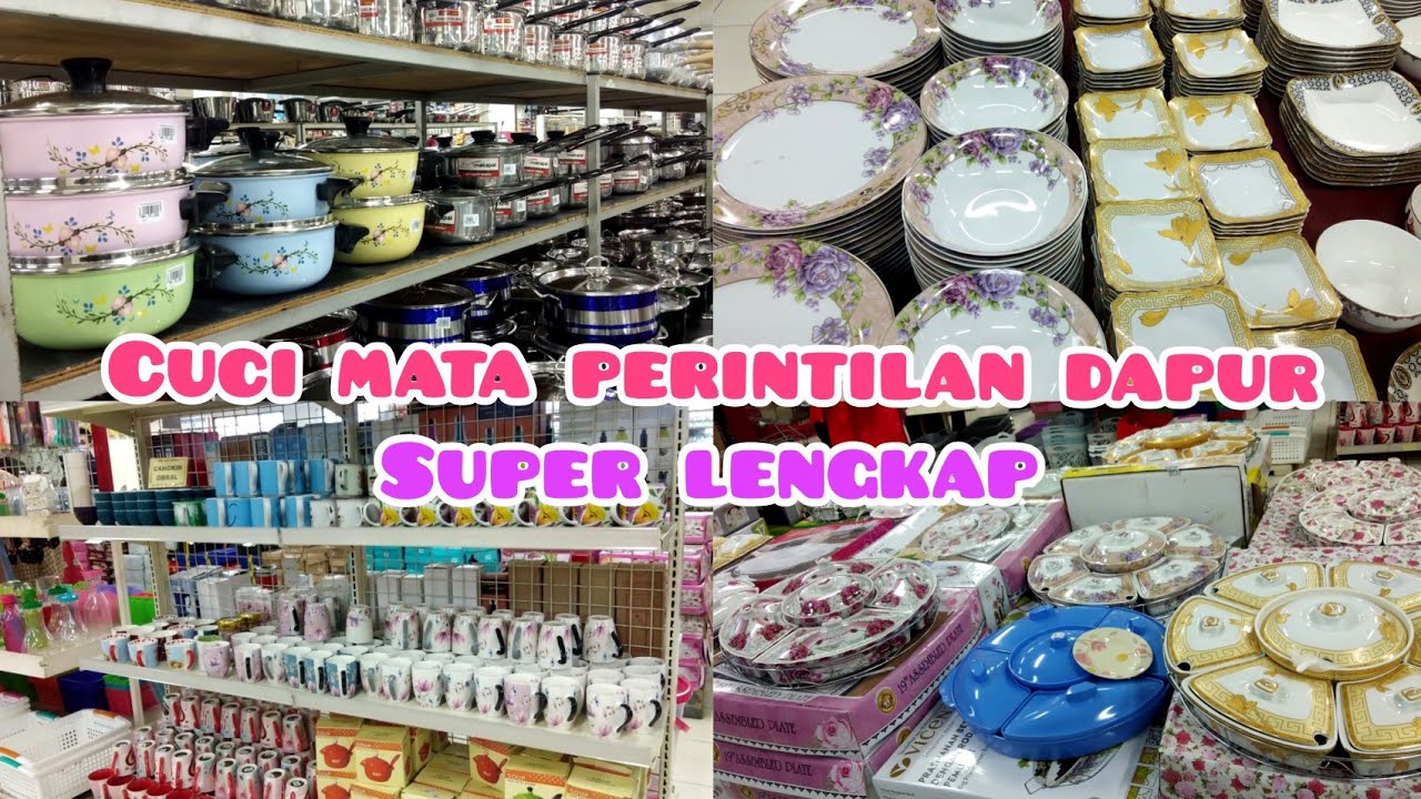 CUCI MATA DI PROGO TOKO PERABOTAN RUMAH TANGGA TERBESAR DAN TERLENGKAP DI JOGJA I PRINTILAN DAPUR