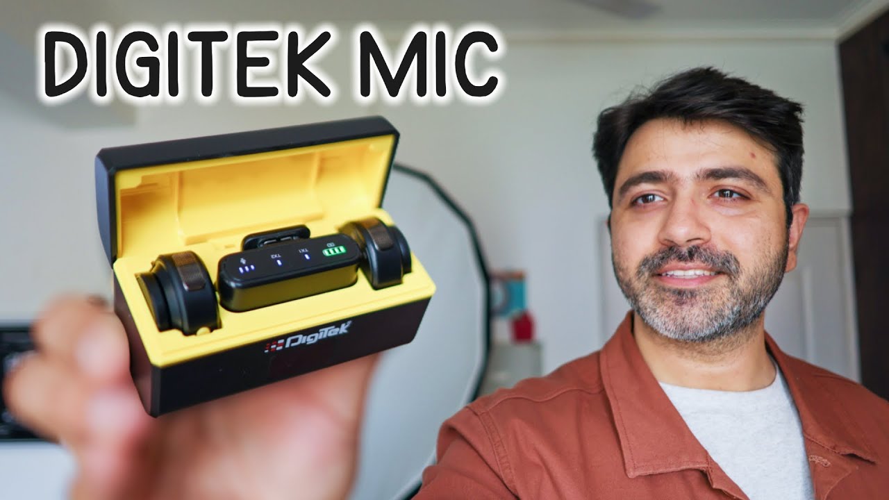 Best Wireless Mic for Mobile and DSLR under 4000 - Digitek DWM-116
