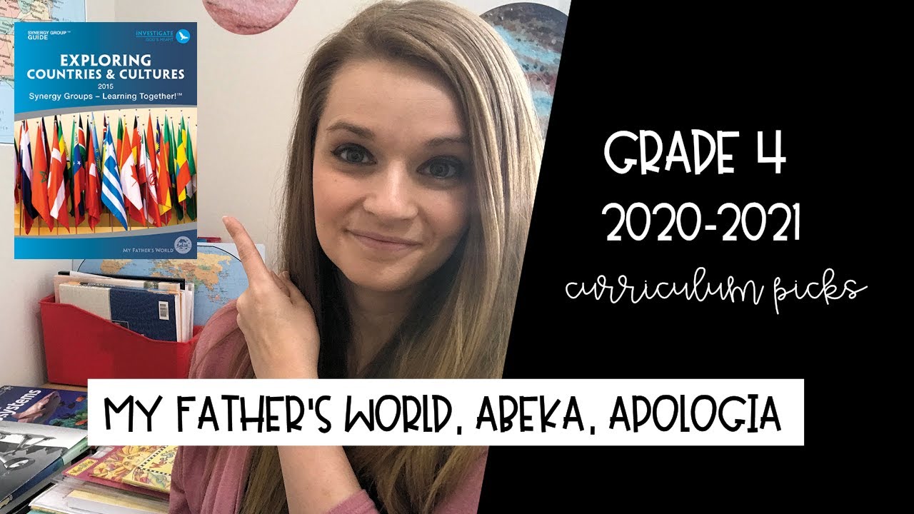 Grade 4 Curriculum Picks | My Father's World Curriculum, Abeka, Apologia, Teaching Textbooks