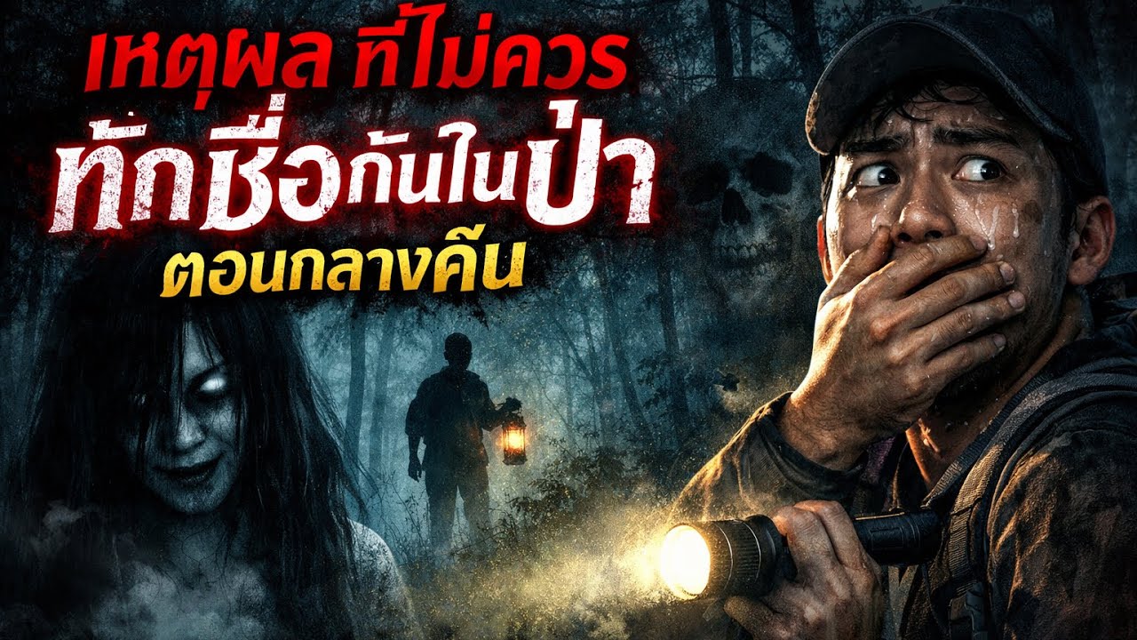 เหตุผลที่ไม่ควรทักชื่อกันในป่าตอนกลางคืน