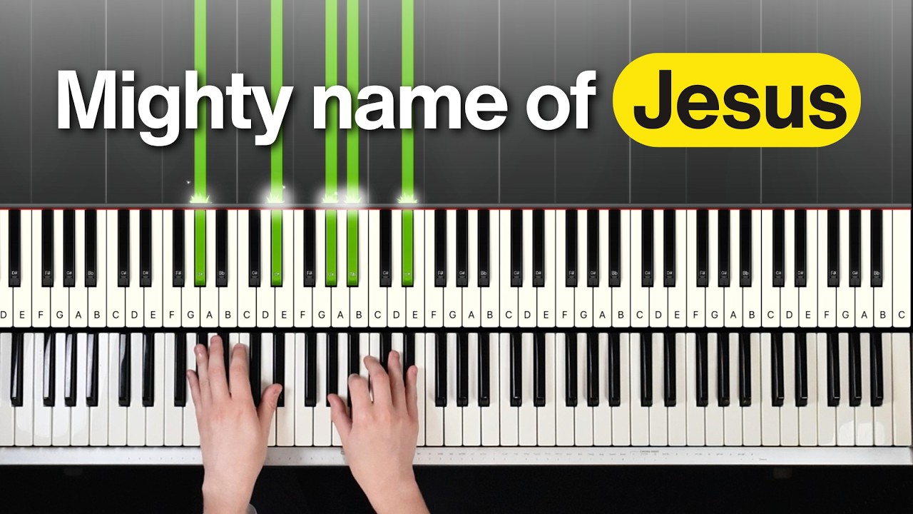 Mighty Name of Jesus (Piano Playthrough for Worship) | The Belonging Co