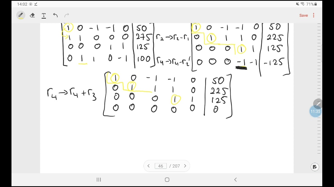 Linear Systems: Pipe Network