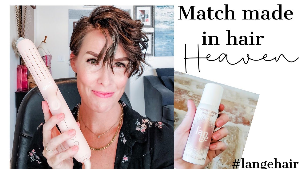 How to use #Lange #LeDuo to curl a short #pixiehaircut | July 2020 | Lange Hair Tools