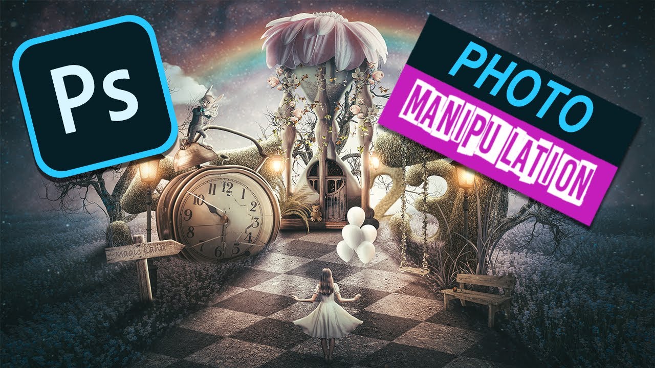 Magic world surreal photoshop