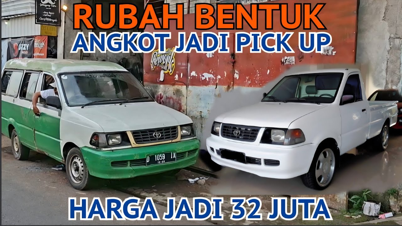 Tahun 2003 Harga 32 Juta || Kijang Kapsul Potongan || Terima Kinclong Jadi Pick Up