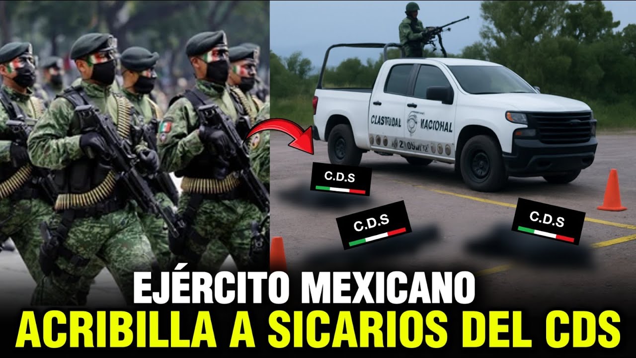 &iexcl;IMPACATANTE! -  MILITARES  se ENFRENTAN  a SICARIOS del CARTEL DE SINALOA