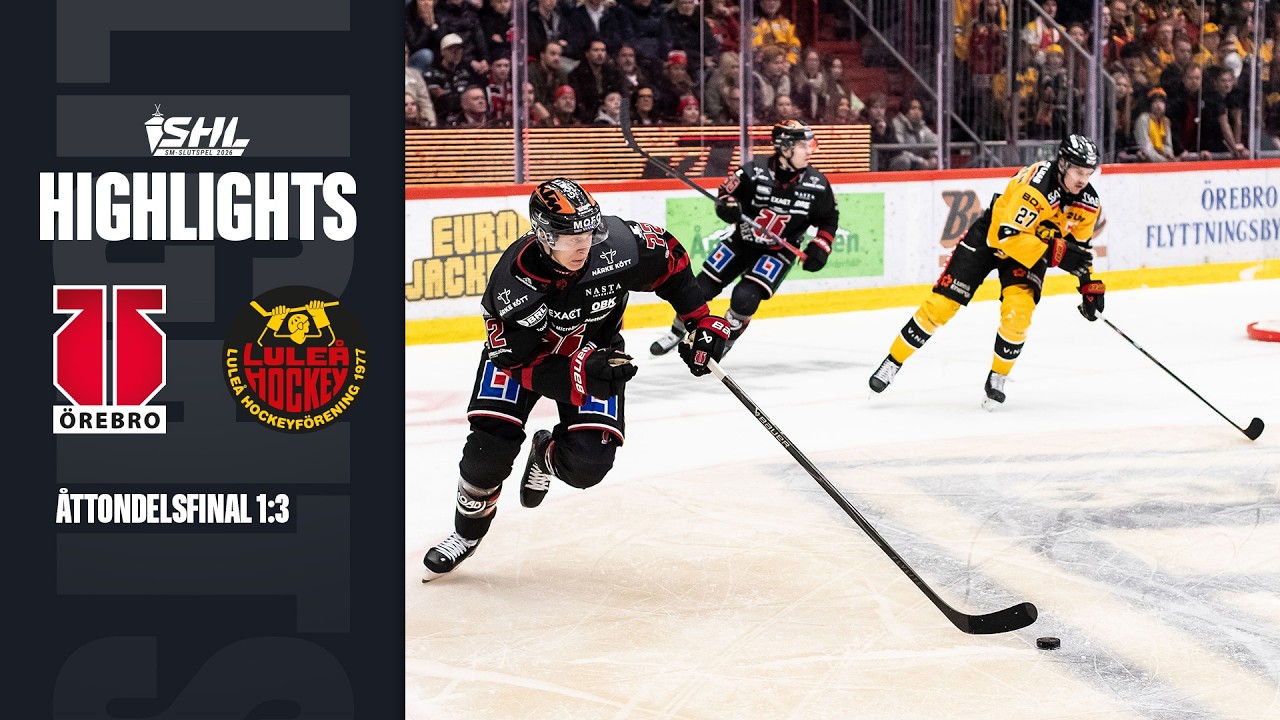 Örebro vs Luleå | 17 mars 2026 | Highlights
