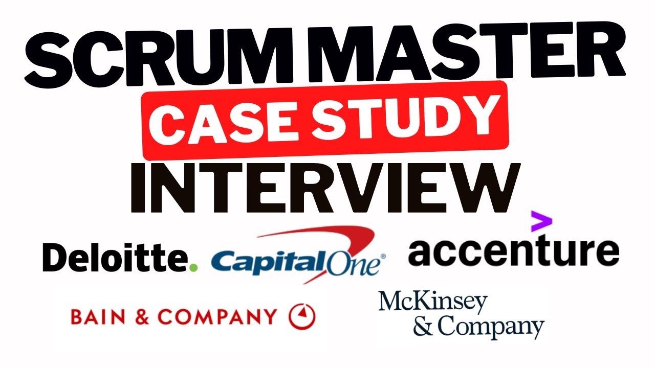 [𝐂𝐀𝐒𝐄 𝐒𝐓𝐔𝐃𝐘] scrum master interview questions and answers ⭐ agile interview questions⭐