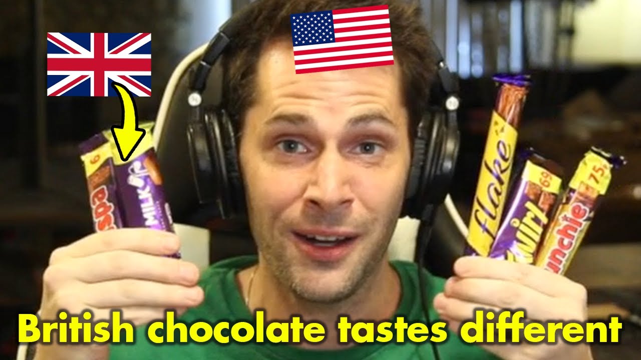 American Tries British Chocolate For the First Time