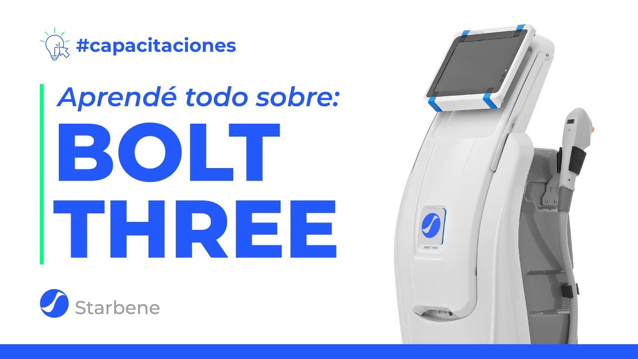 Capacitación Bolt Three - Depilación Laser Diodo por Fibra Óptica
