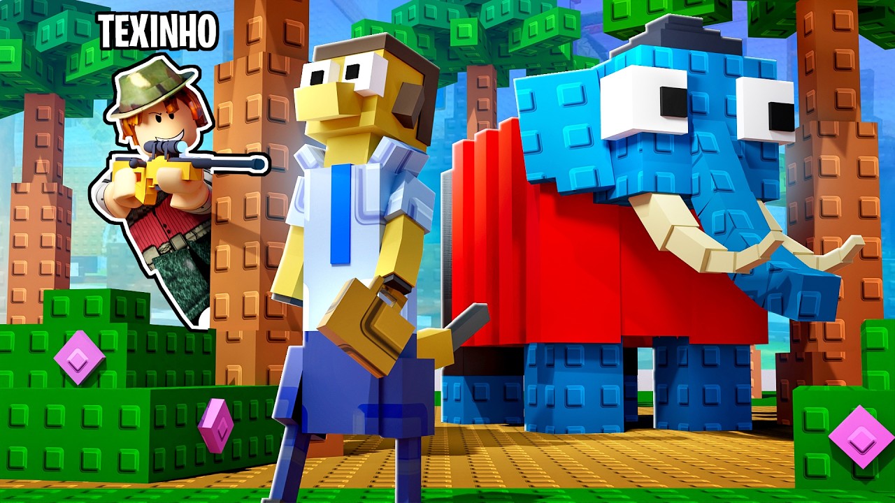 EU SOU O ZOOKEEPER * e agora os animais tem roupas * (Roblox Zoo or Oof)