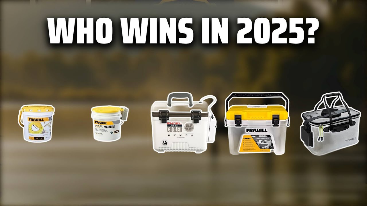 The Top 5 Best Live Bait Bucket in 2025 - Must Watch Before Buying!