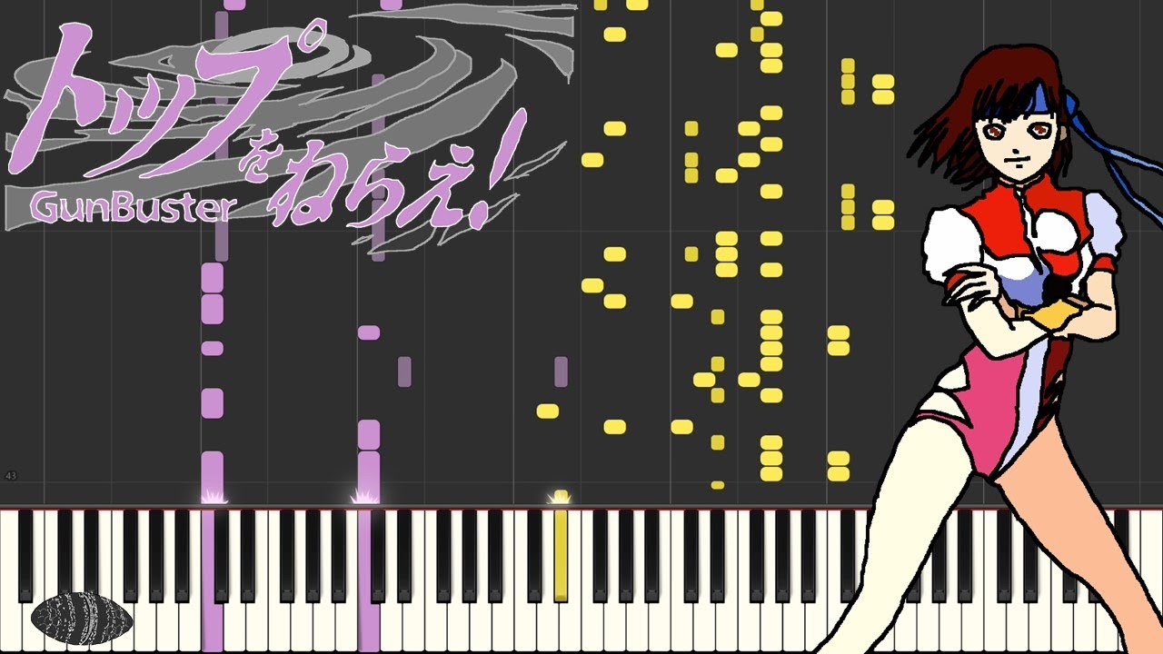 Gunbuster — 'Fly High' ⦗Piano⦘
