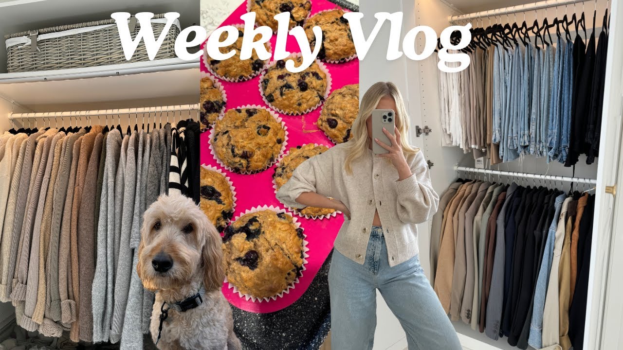 HUGE WARDROBE CLEAR OUT AND ORGANISE, COOKING & NEW JEWELLERY | VLOG