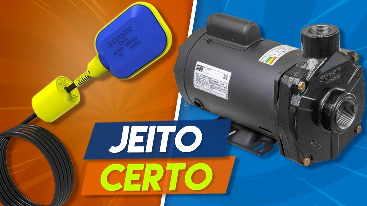 🔥LIGAR uma BOMBA com APENAS CHAVE BÓIA vai QUEIMAR - aprenda do JEITO CERTO
