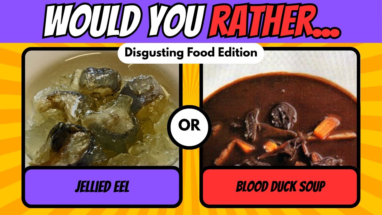 Can You Survive This Disgusting Food Quiz?