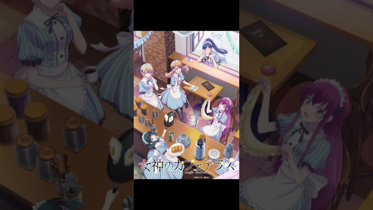 Café Terrace's Goddesses Teaser for Anime Announces April 2023  