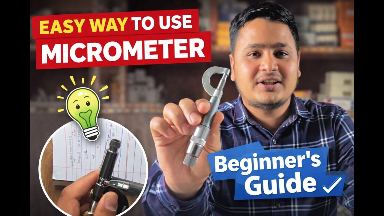 Easy way of using micrometer