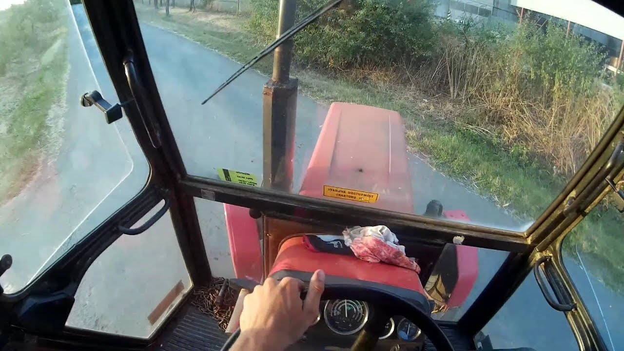 Zetor 7711 [GoPro, Driver view] | balíky 2019