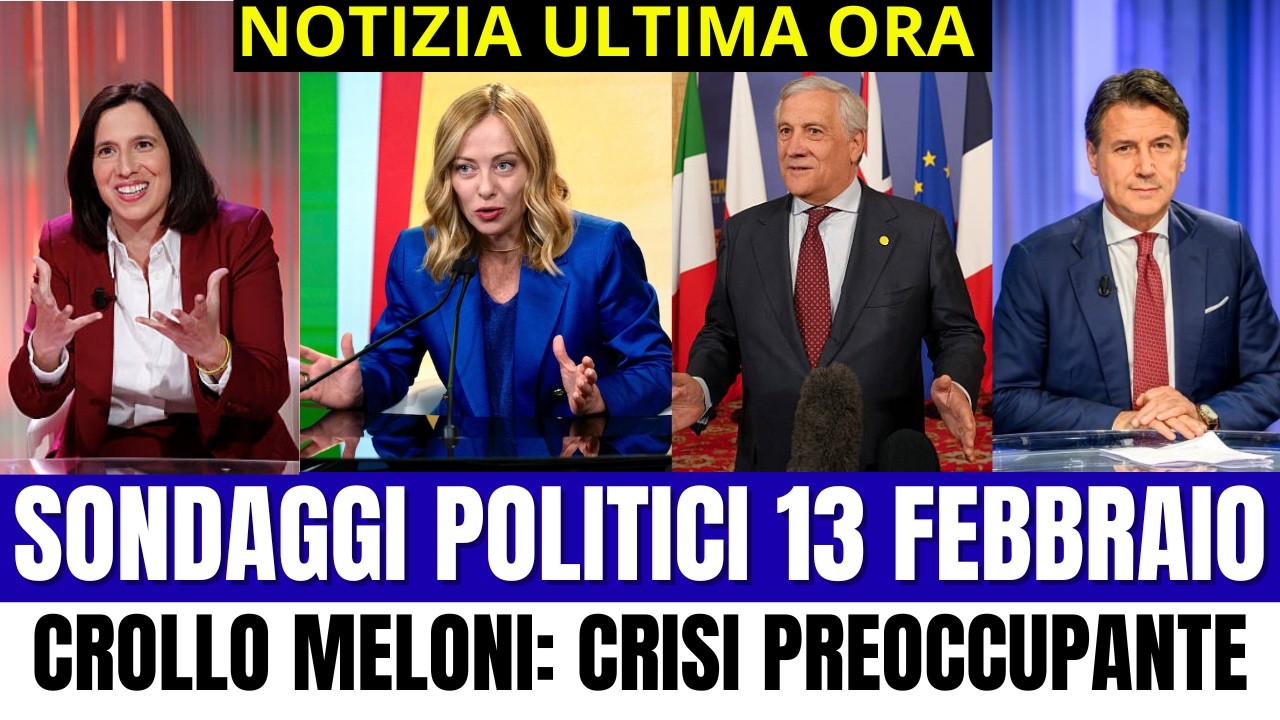 ULTIMO MINUTO: sondaggi politici CENTRO DESTRA IN CALO; piccola crisi o situazione IRRECUPERABILE?