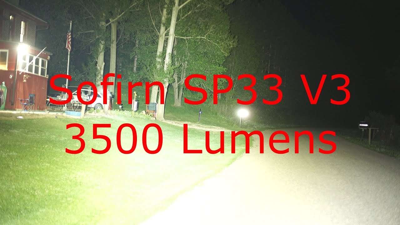 3500 Lumen Sofirn SP33 V3