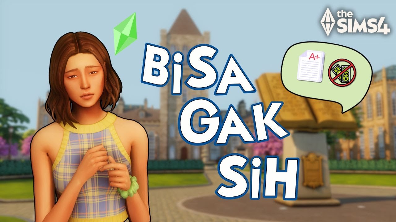 Bisa Gak Sih Dapet Nilai Terbaik di Kampus Sambil Kerja Part Time??? | The Sims 4 Indonesia