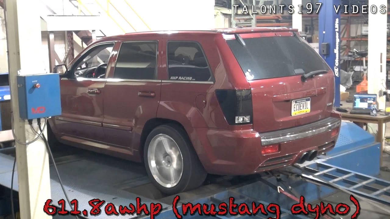 611whp Stroker N/A SRT8 JEEP dyno HHP Racing