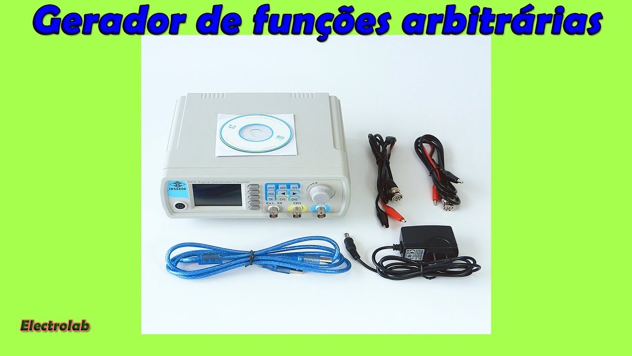 Gerador de funções arbitrárias para bancada!!