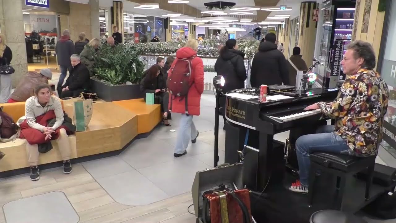 Weihnachten im Einkaufszentrum