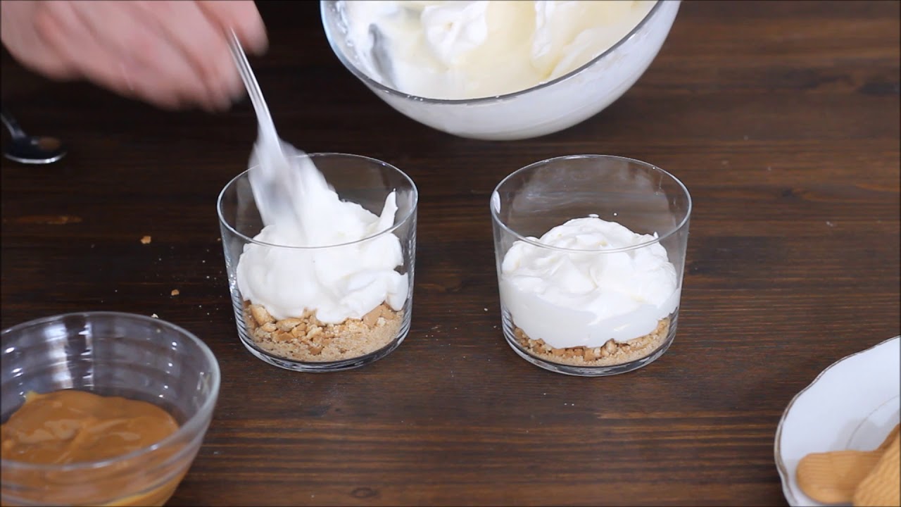 Coppa mascarpone e biscotti