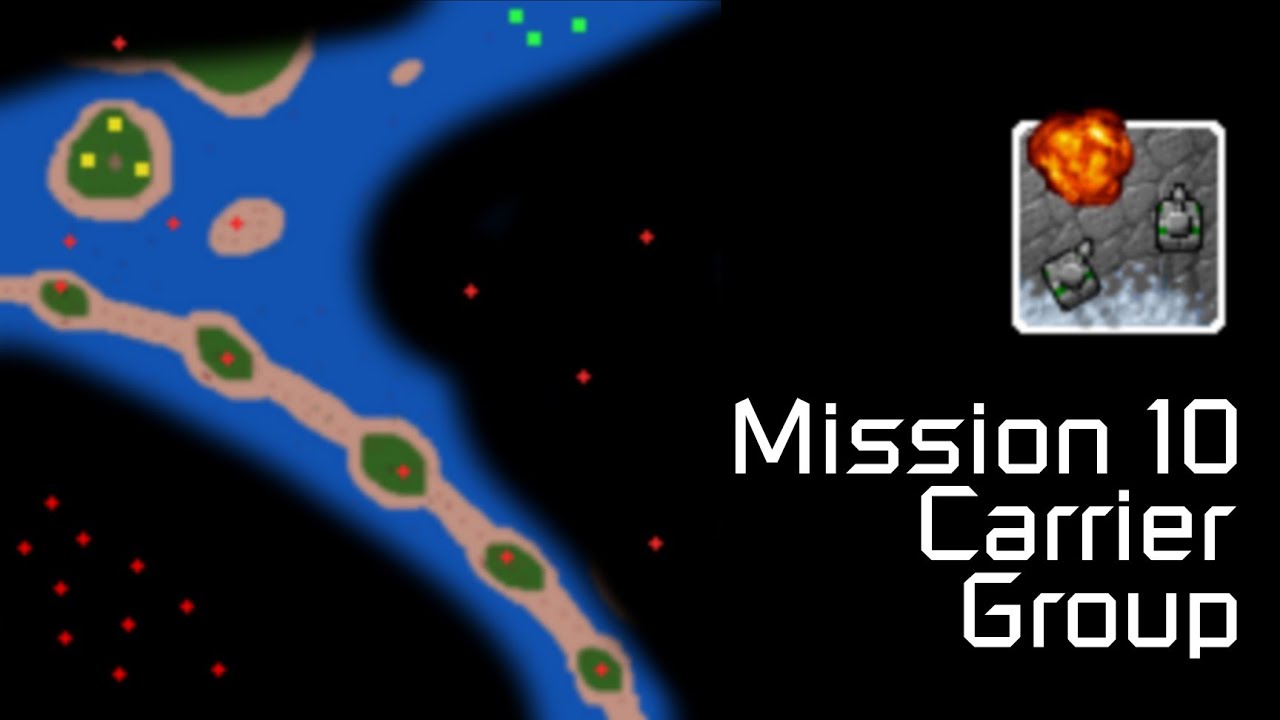 Rusted Warfare: Campaign Mission 10 - Carrier Group