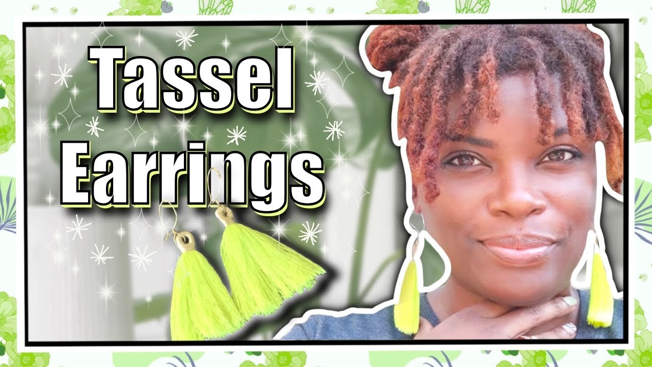 Wire Wrapped Tassel Earrings | Easy Tassel Earrings | Tassel Earrings