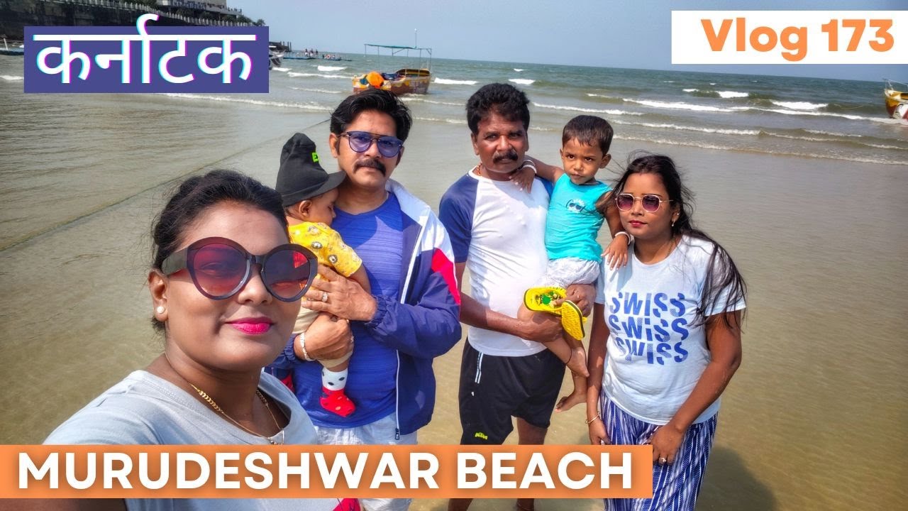 Murudeshwar Beach Karnataka || Vlog 173