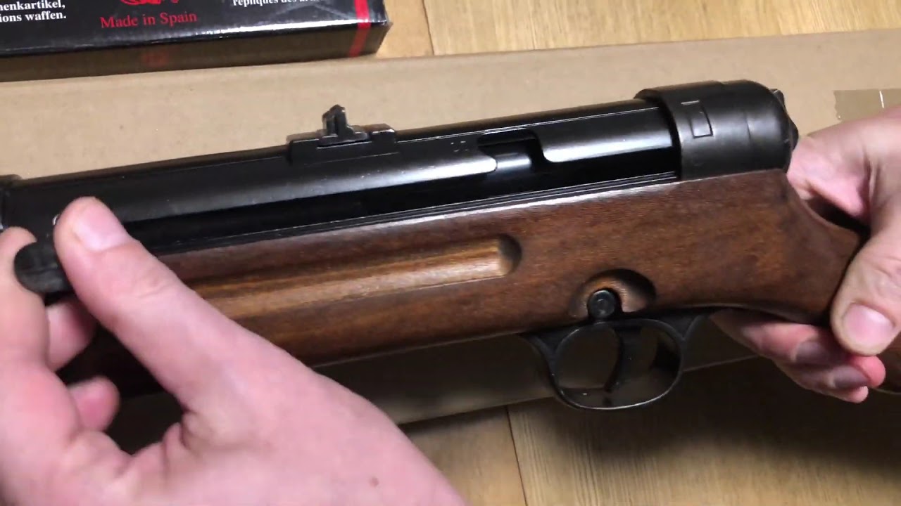 Автомат Шмайсер MP-41 (МП-41) с ремнем, MP41 sub-machine gun, Germany 1940, Denix 1124/C