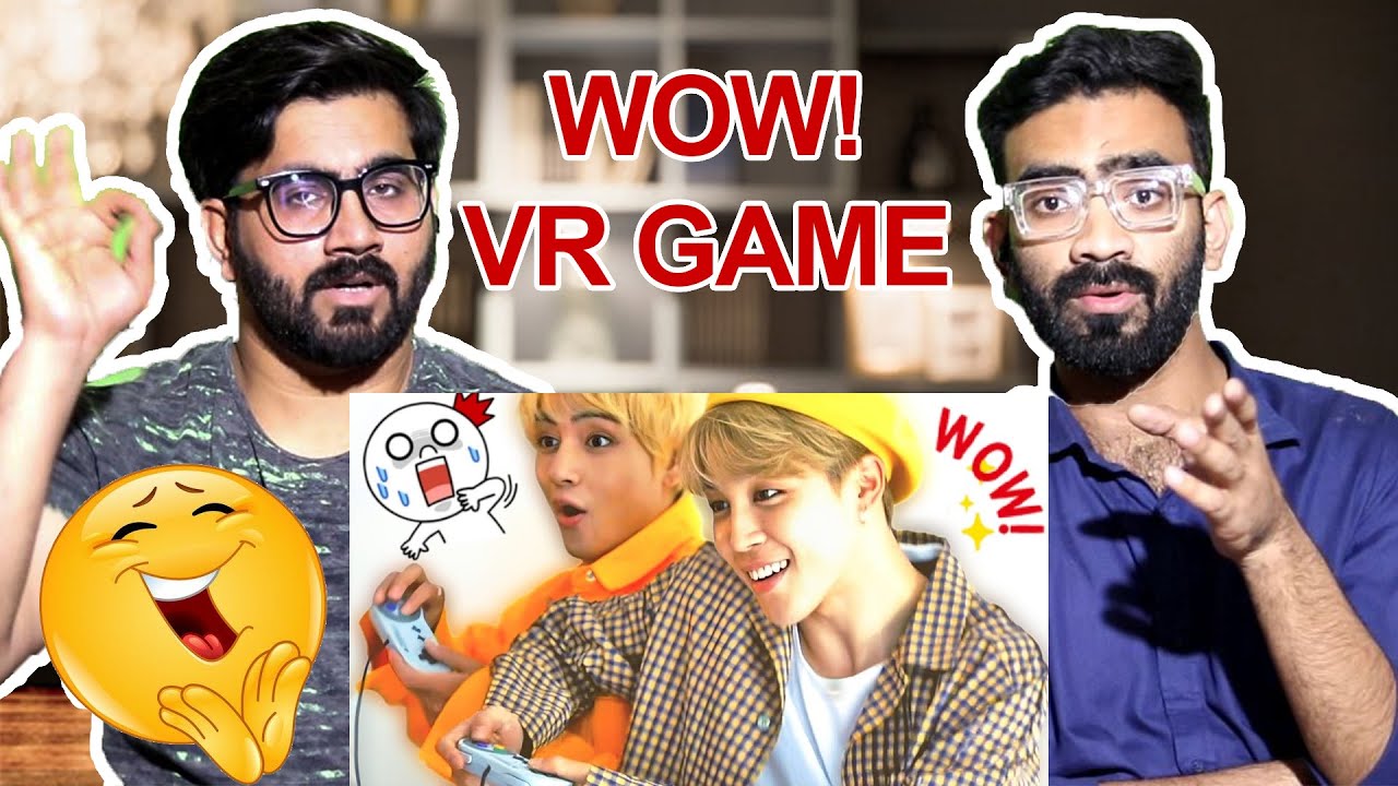 Реакция пакистанцев на игру BTS в VR 🎮 😲 // Hindi Dub