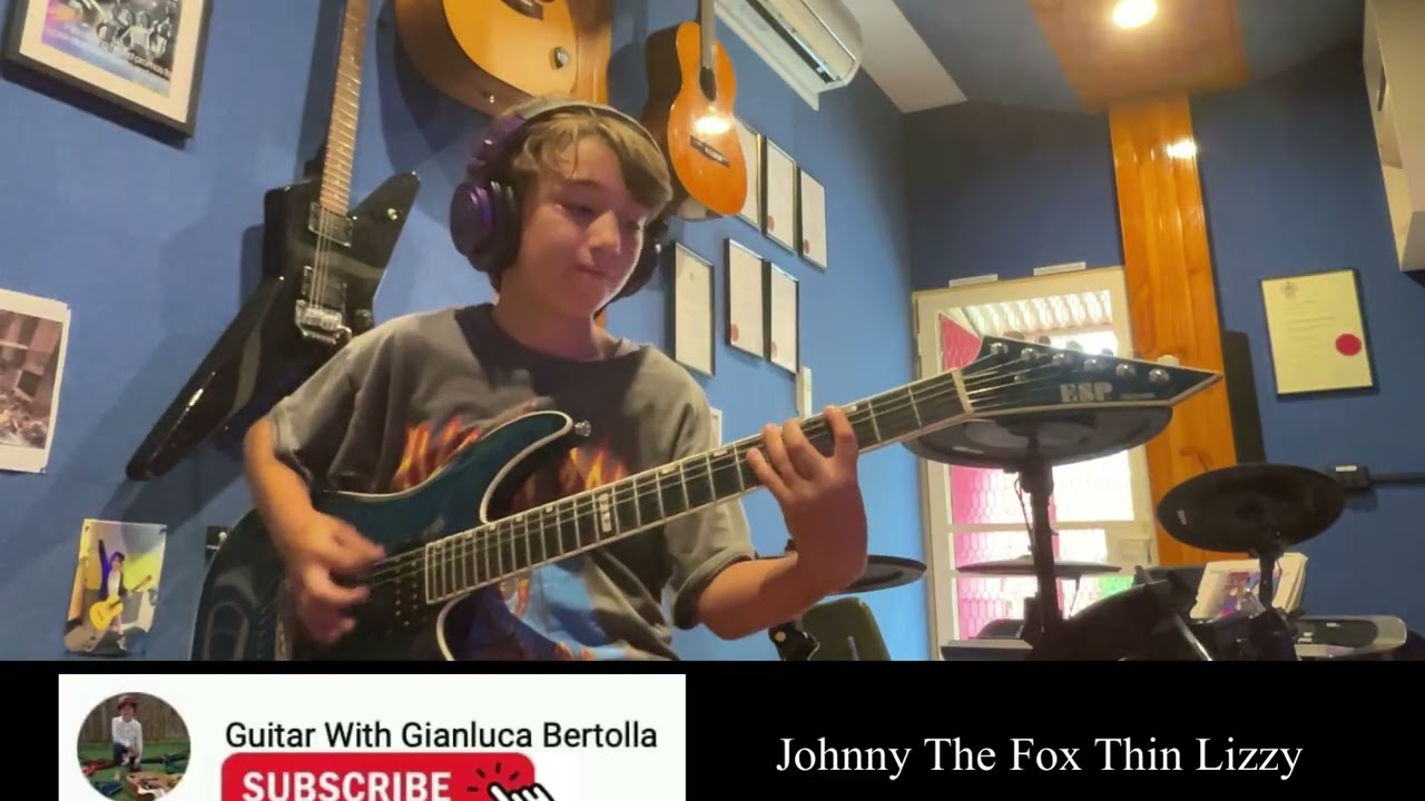How To Play Johnny The Fox By Thin Lizzy