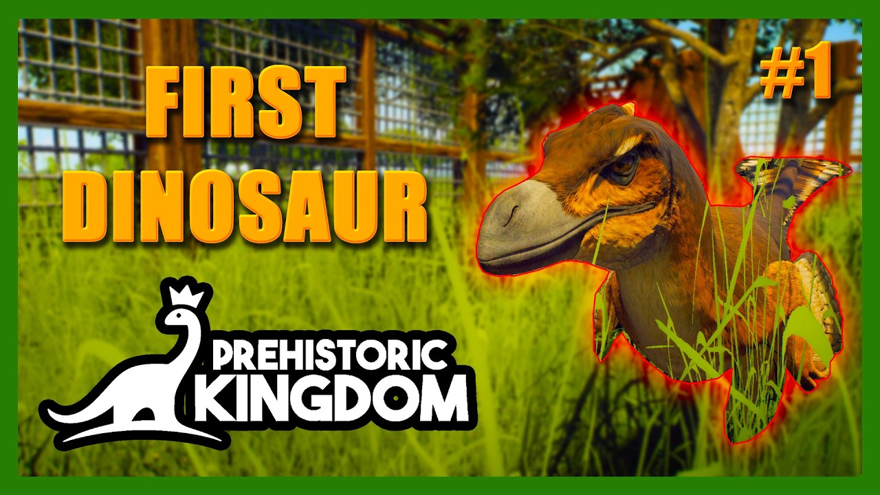 We Made Our FIRST Dinosaur! | Prehistoric Kingdom Gameplay #1 - 1JMGames