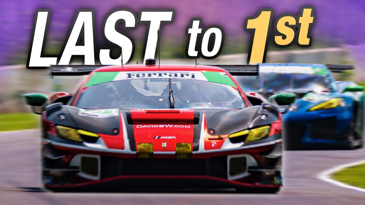 INCREDIBLE Last to 1st by Ferrari Driver Kenton Koch at Road AMERICA (IMSA GTD 2025)